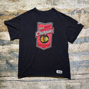 NHL Chicago Blackhawks 2013 Stanley Cup Champions Large Shirt |Official Licensed